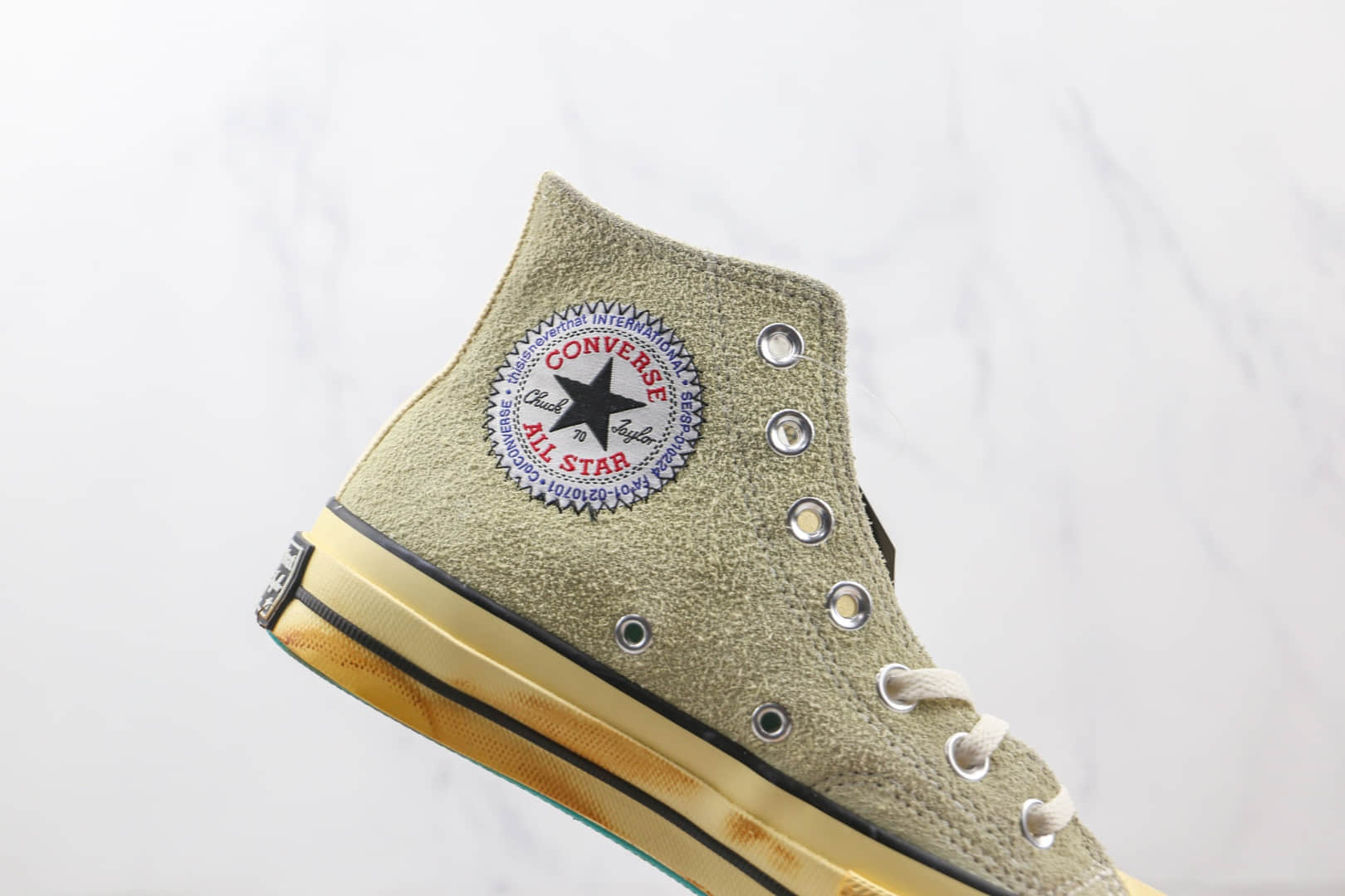 匡威Converse 1970S公司级版本高帮1970S麂皮硫化帆布鞋原盒原标