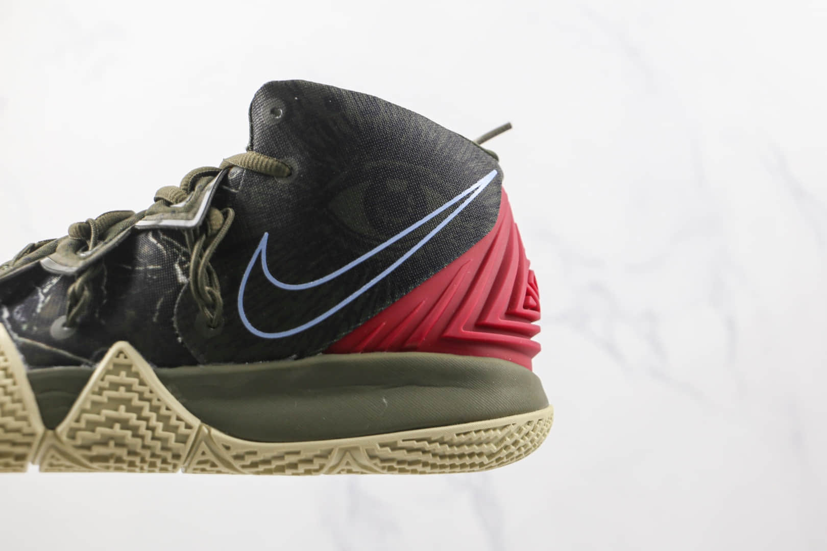 耐克NIKE KYBRID S2灭世纯原版本欧文S2军绿色篮球鞋内置气垫支持实战 货号:CT1971-300