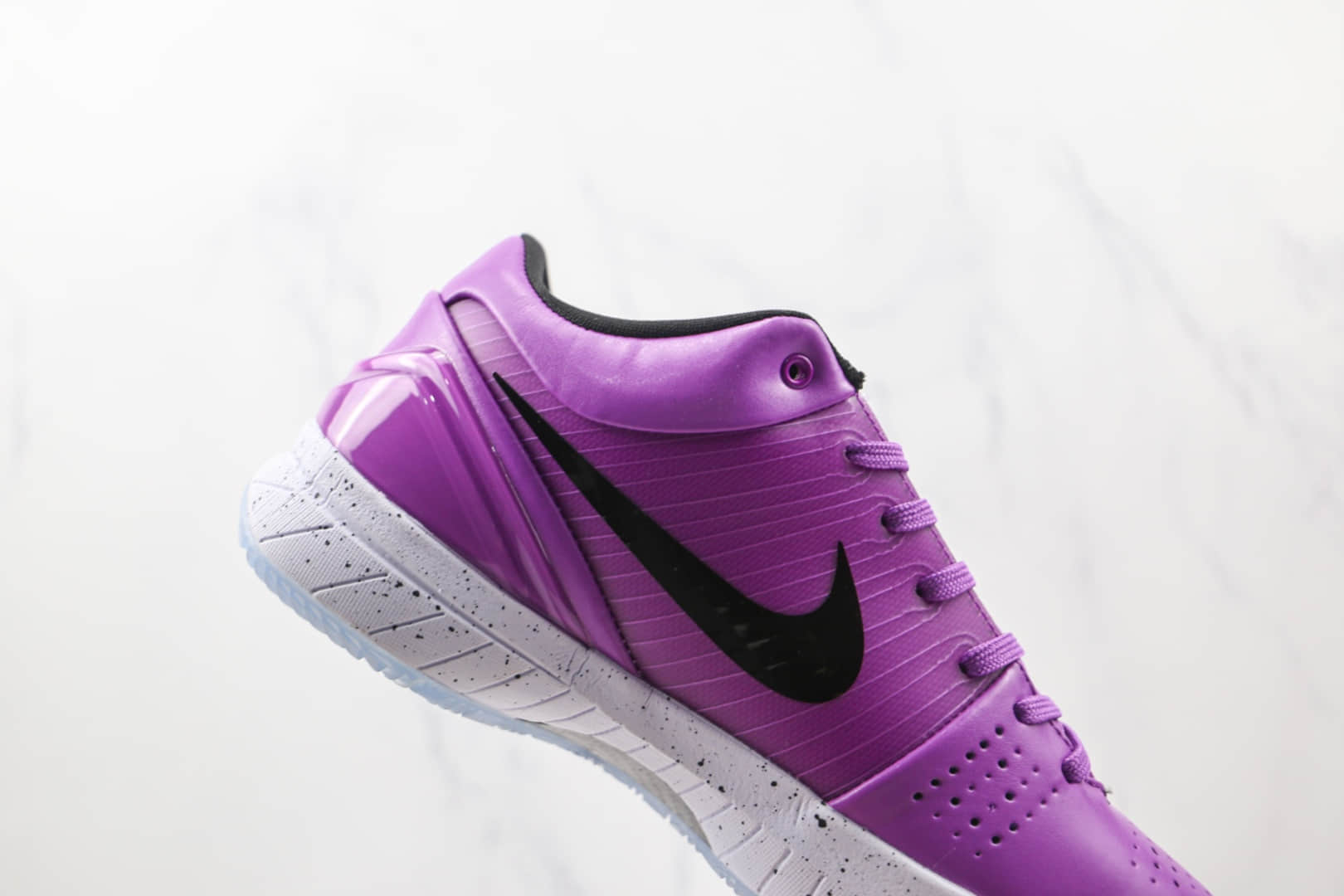 耐克Nike Zoom Kobe IV纯原版本科比4代紫黑色篮球鞋支持实战 货号:CQ3869-500