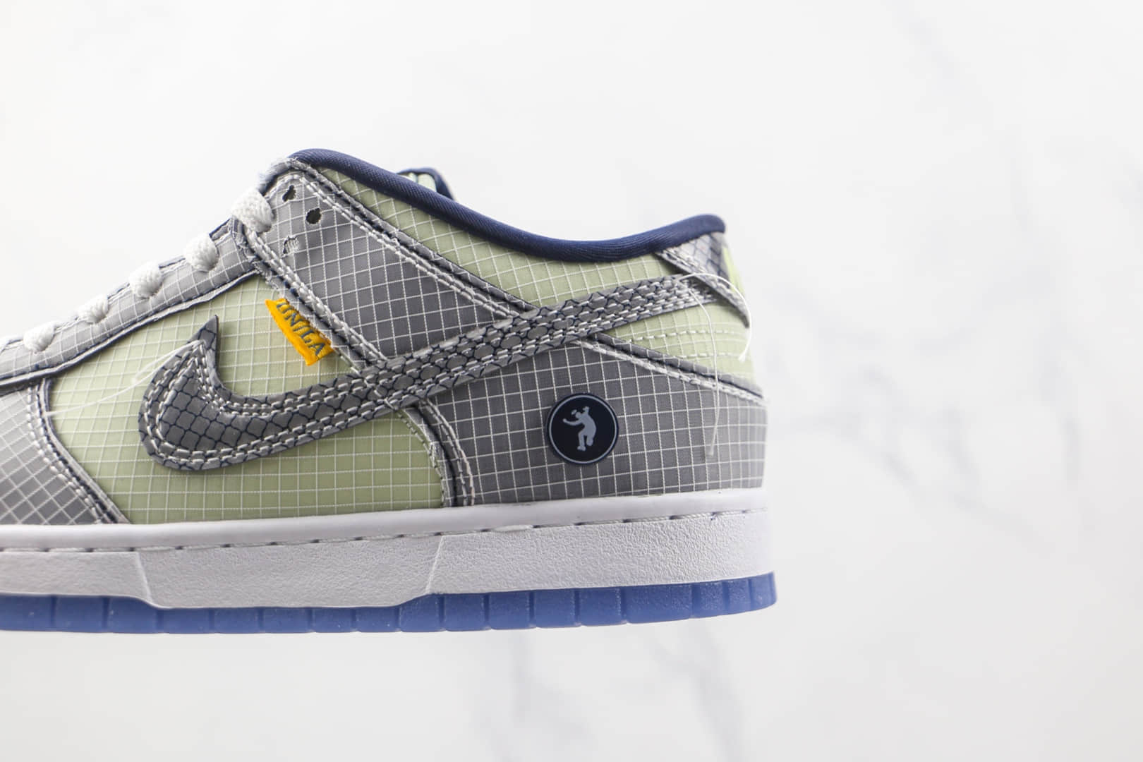 耐克Nike Dunk Low x Union联名款纯原版本低帮DUNK海军蓝白蓝色缝线网面网格板鞋原楦头纸板打造 货号:DJ9649-401