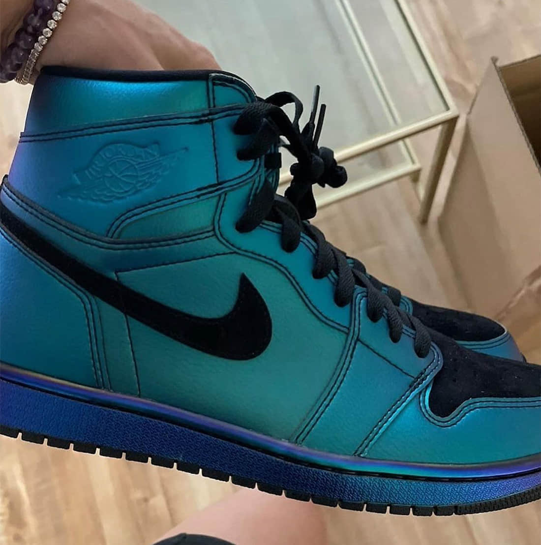 亲友限定变色龙AJ1首度曝光!吸睛效果一绝!