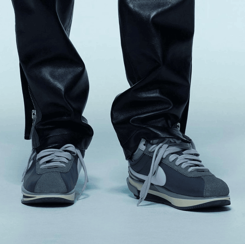 sacai x Nike新联名实物曝光!这样的阿甘鞋你粉了吗?