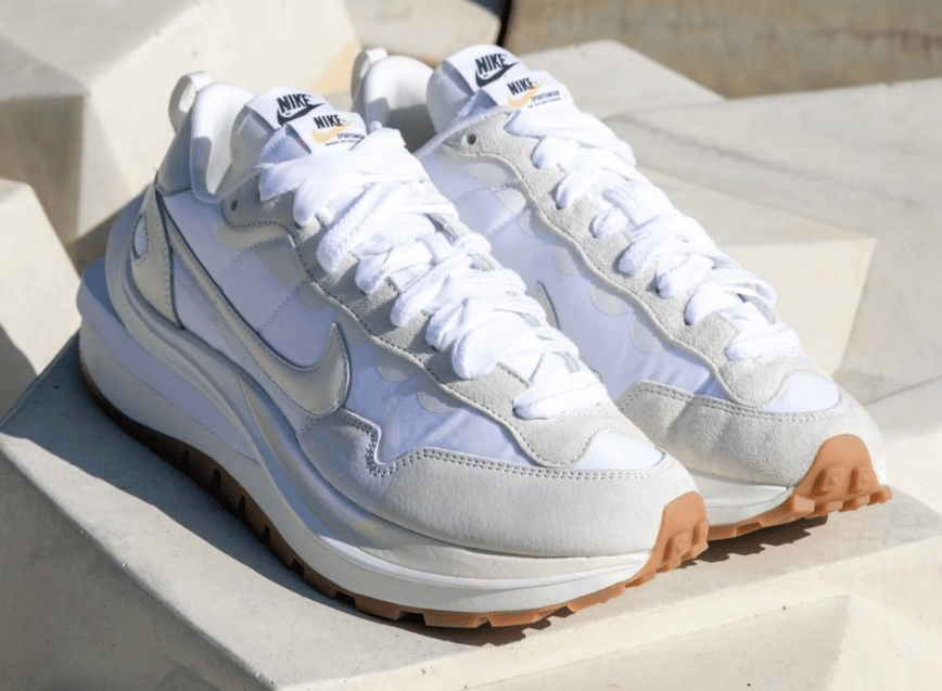 白生胶sacai x Nike Vaporwaffle再发售！可惜不在国内！ 货号：DD1875-100