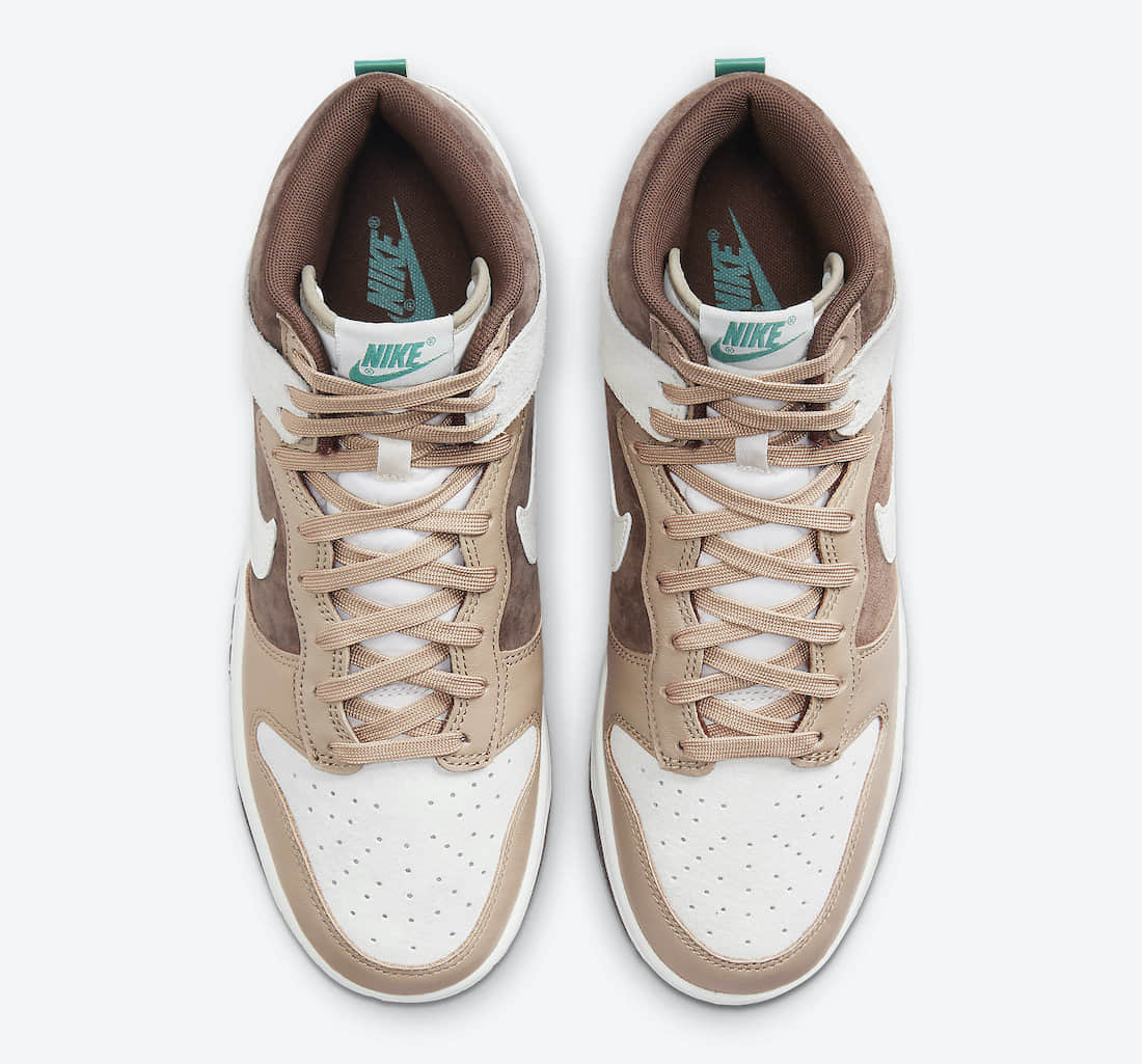 巧克力配色！全新Nike Dunk Hi本月发售！ 货号：DH5348-100