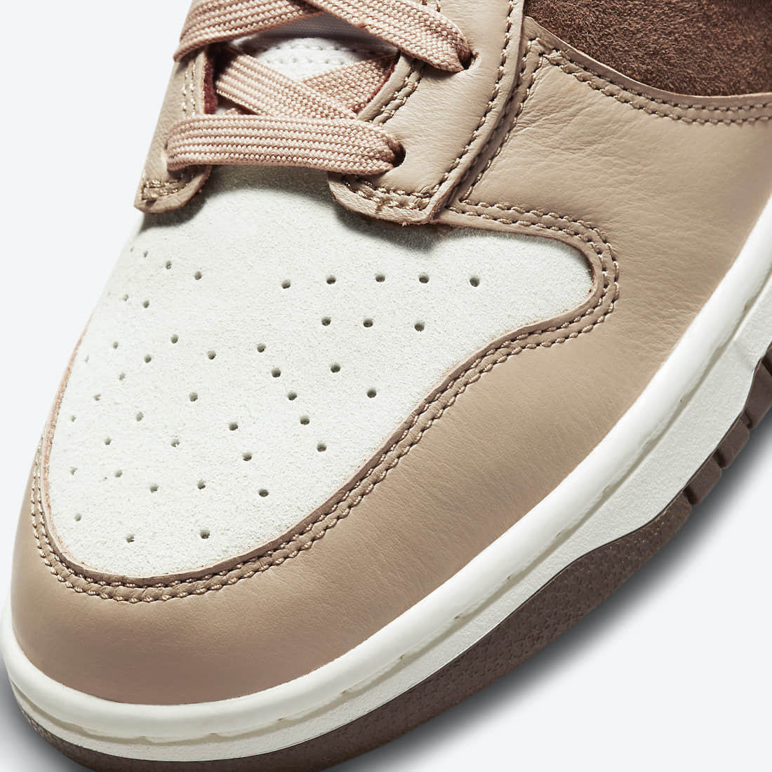 巧克力配色！全新Nike Dunk Hi本月发售！ 货号：DH5348-100