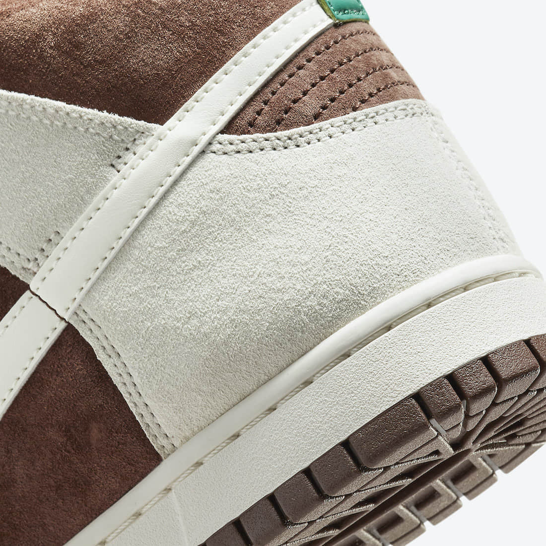 巧克力配色！全新Nike Dunk Hi本月发售！ 货号：DH5348-100