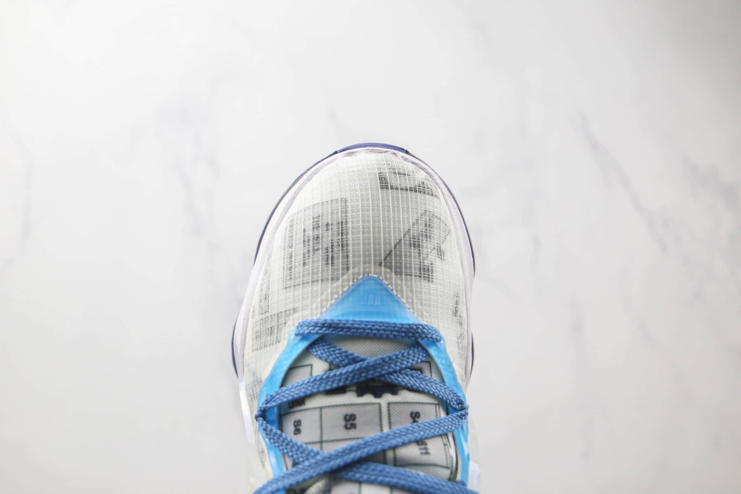耐克LEBRON XIX EP LR纯原版本詹姆斯19代白蓝色实战篮球鞋原档案数据开发 货号：DC9342-100