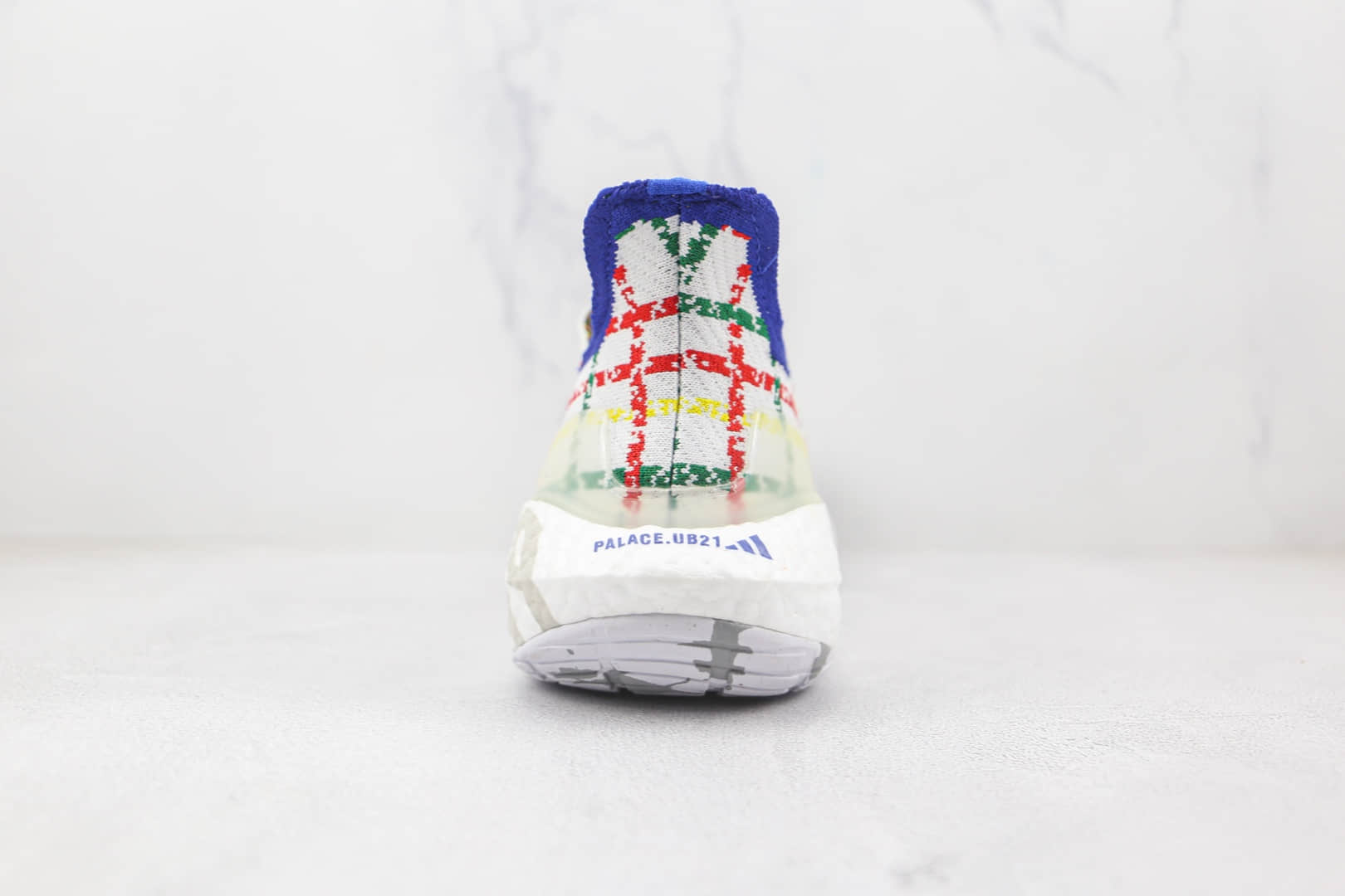 阿迪达斯adidas ultra boost 2021纯原版本彩色线条UB7.0爆米花跑鞋原楦头纸板打造 货号:GY5556