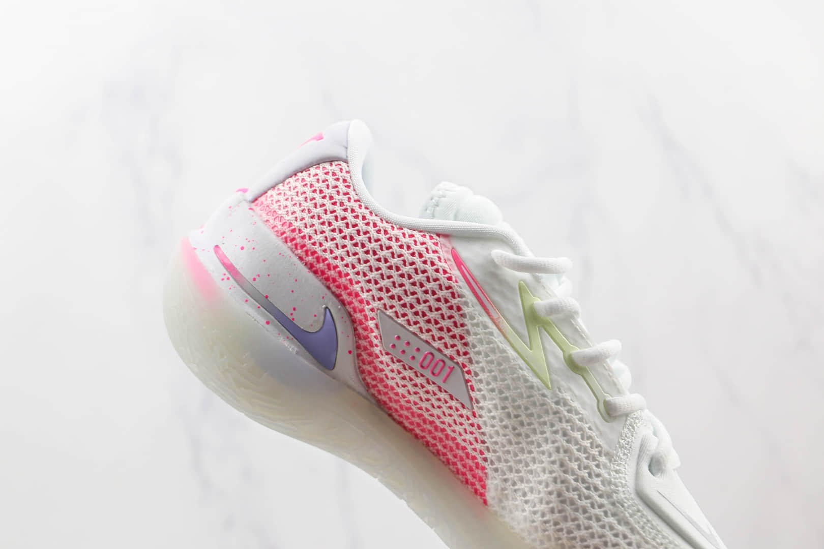 耐克Nike Air Zoom GT纯原版本白粉色GT CUT篮球鞋原档案数据开发 货号:CZ0175-008