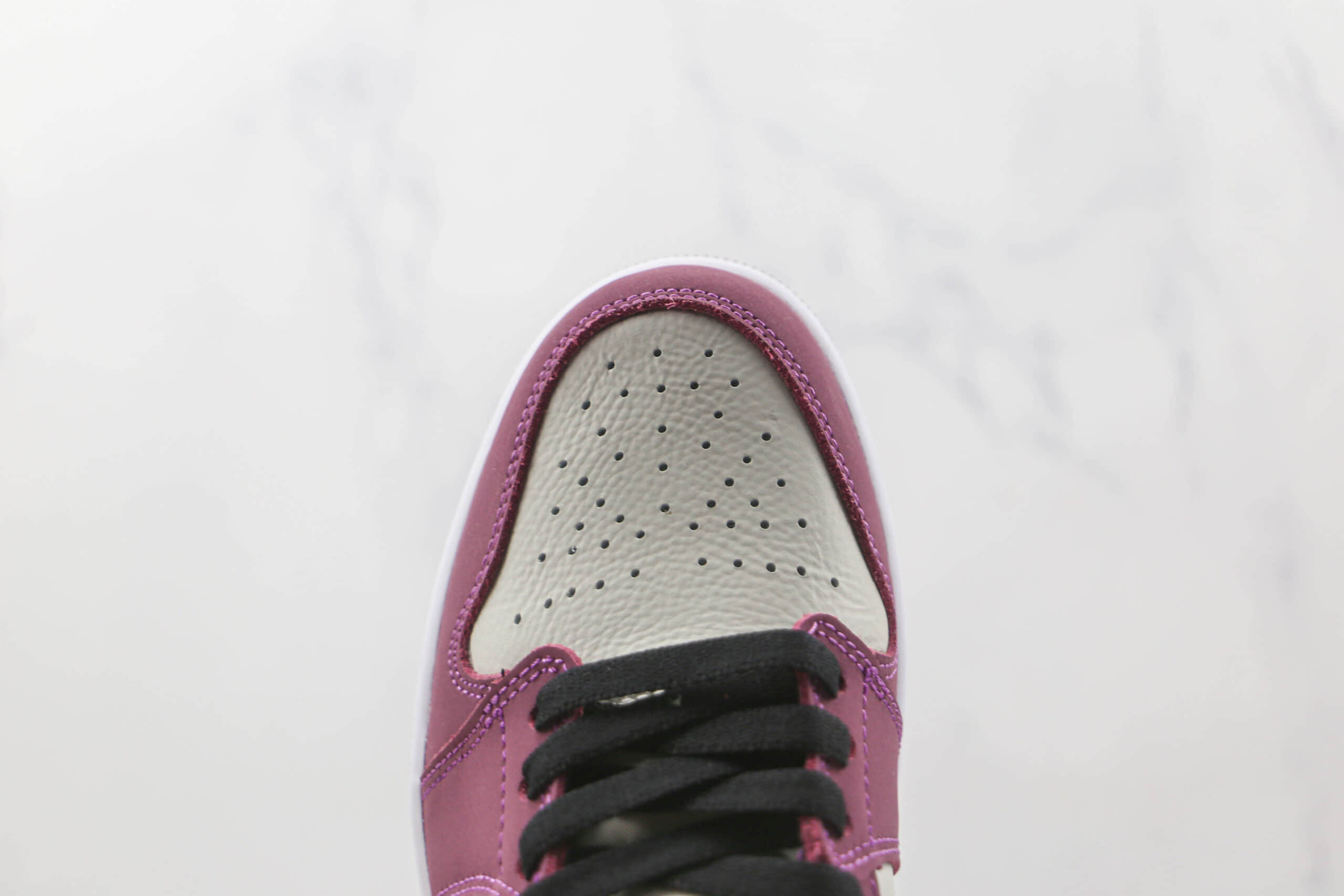 乔丹Air Jordan 1 Mid纯原版本中帮AJ1白酒红色篮球鞋原楦头纸板打造原盒原标 货号:DC7267-500