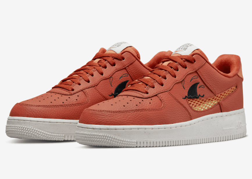 夏日俱乐部系列！这两双AF1钩子是镂空网兜！