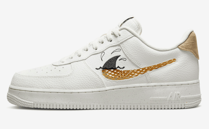 夏日俱乐部系列！这两双AF1钩子是镂空网兜！