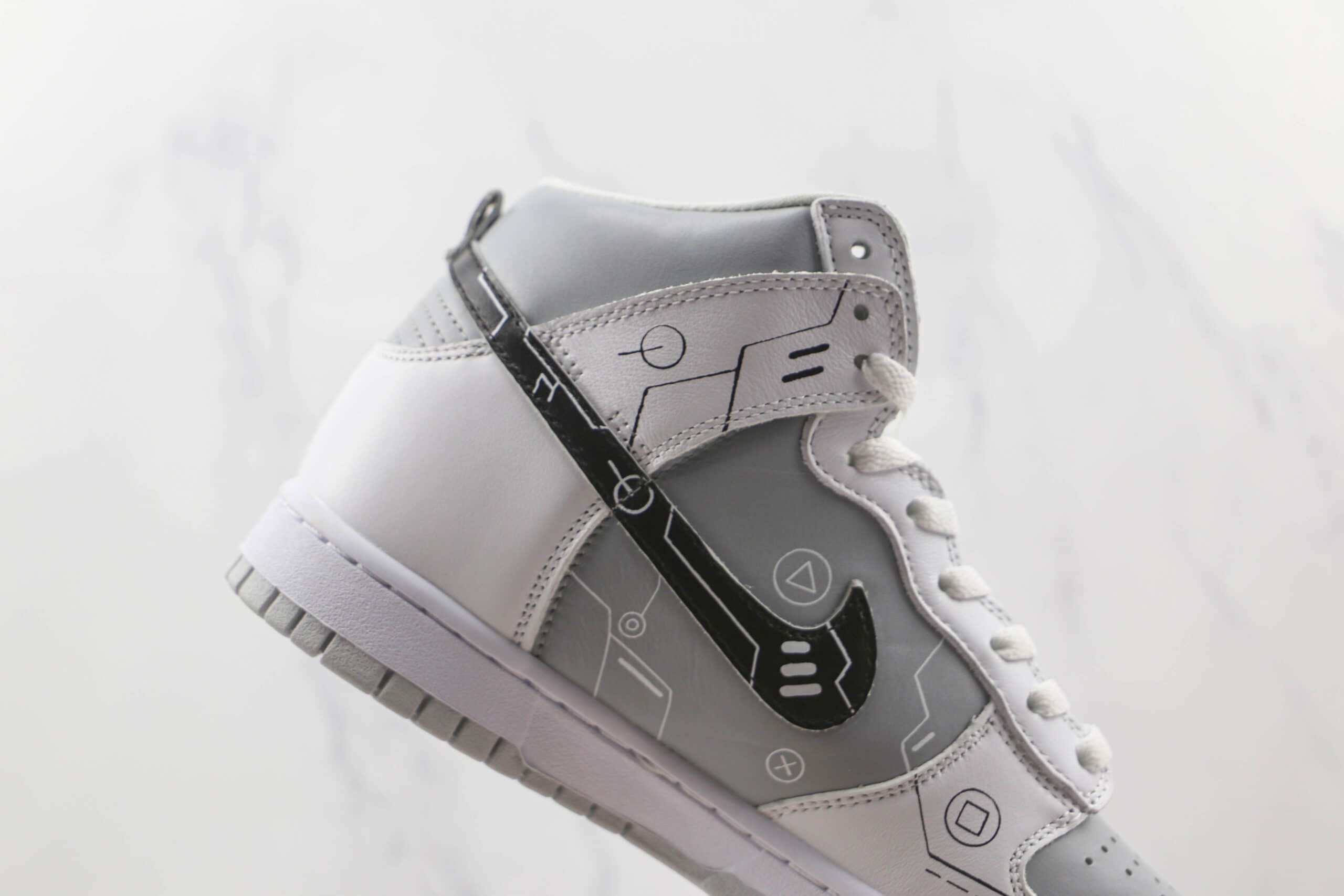 耐克Nike SB Dunk High纯原版本高帮SB DUNK电玩系列板鞋原档案数据开发 货号：CZ8149-101