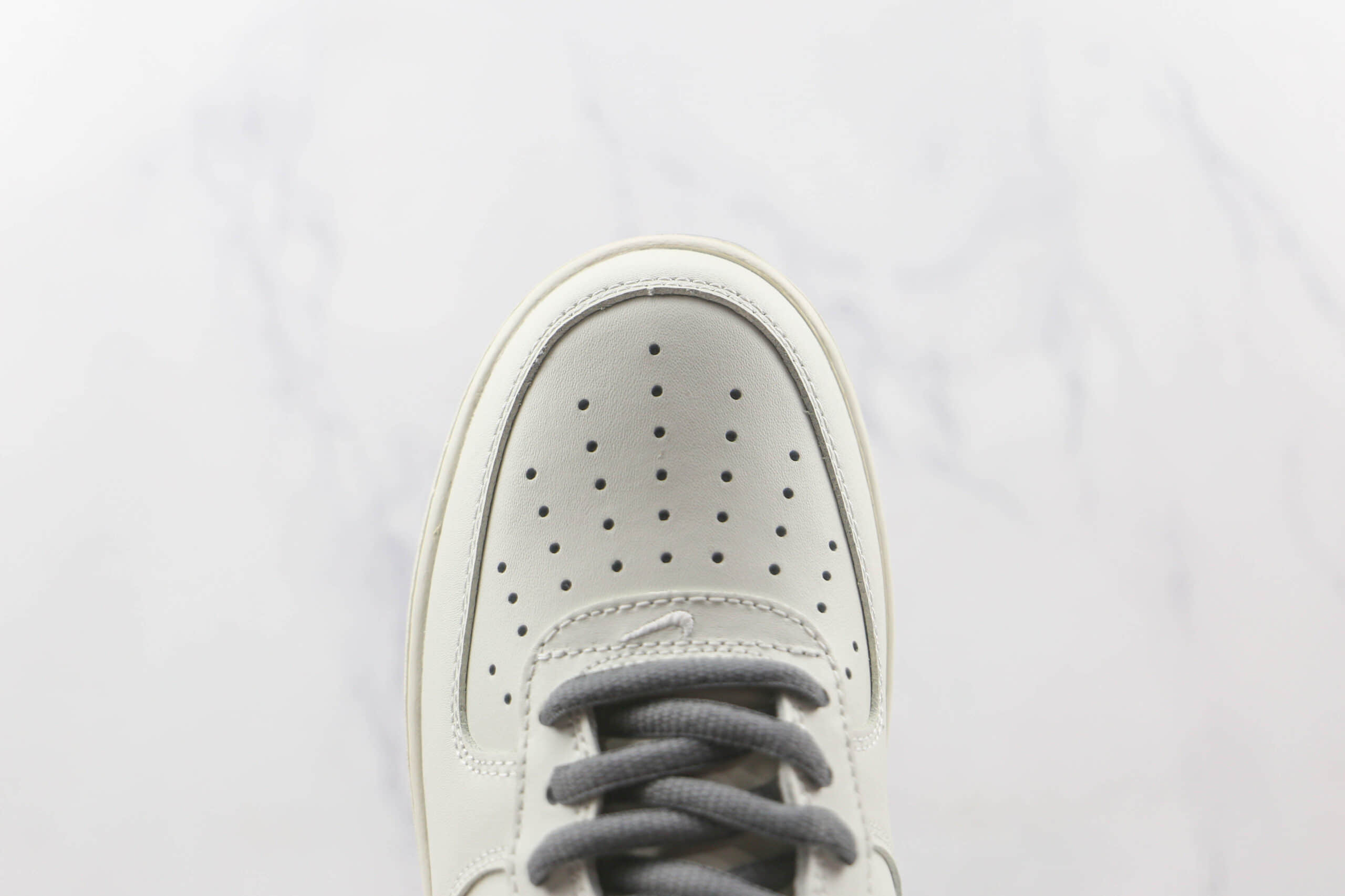 耐克Nike Air Force 1 Low纯原版本低帮空军一号白灰勾板鞋内置气垫 货号:CW5653-263