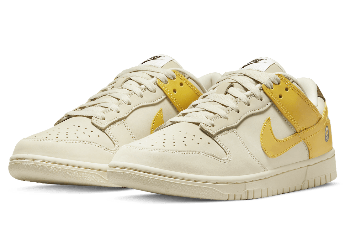 香蕉主题!全新Nike Dunk Low官图释出! 货号:DR5487-100