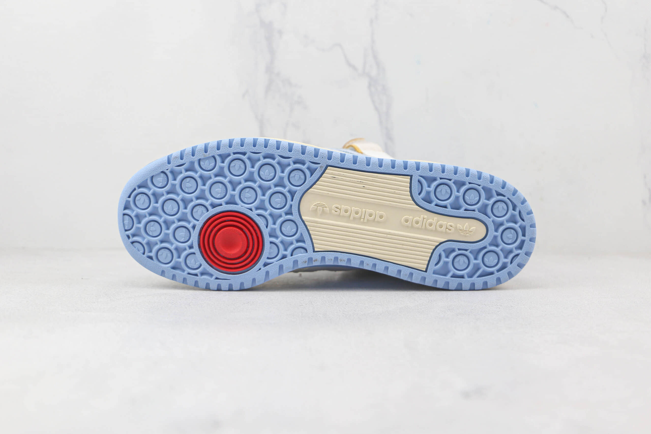 阿迪达斯Adidas originals Forum 84 low纯原版本魔术贴白蓝Forum84板鞋原楦头纸板打造 货号：GZ1893