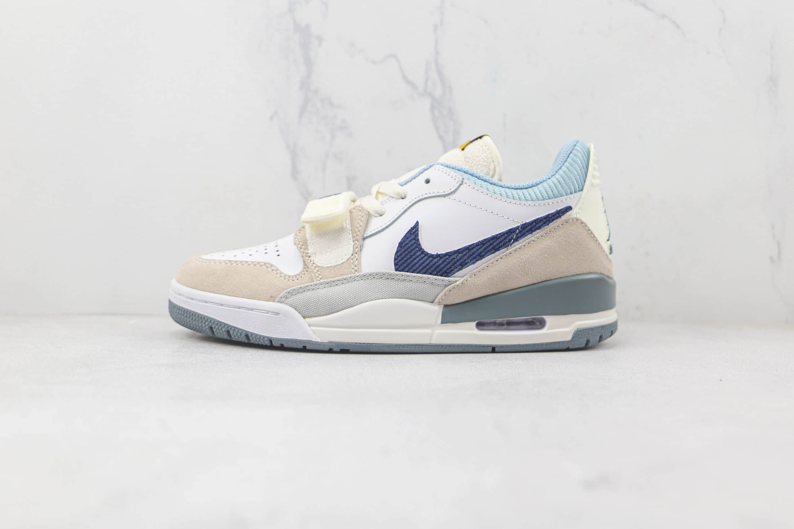 乔丹Air Jordan Legacy 312纯原版本低帮AJ312米白蓝奶油配色板鞋原鞋开模一比一打造 货号：DQ5347-141