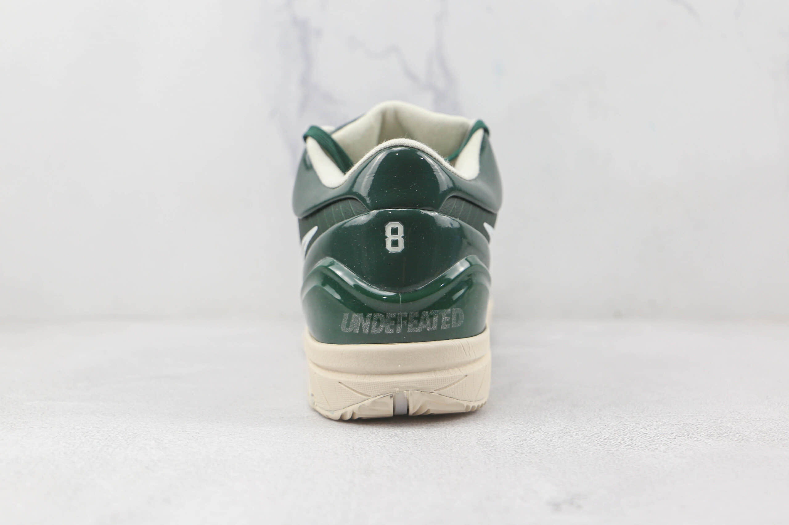 耐克Nike Zoom KOBE 4 x Undefeated联名款纯原版本科比4代暗夜绿实战篮球鞋原鞋开模支持实战 货号:CQ3869-301