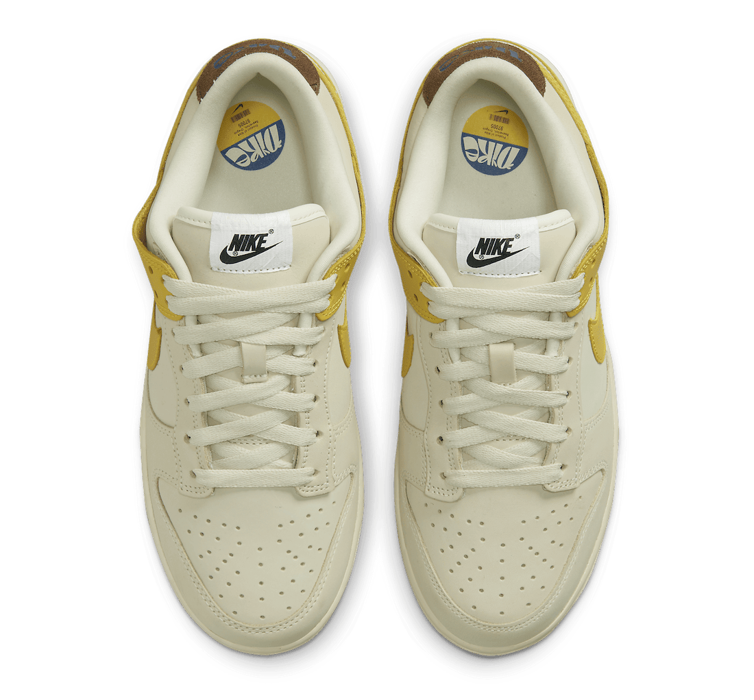 香蕉主题!全新Nike Dunk Low官图释出! 货号:DR5487-100