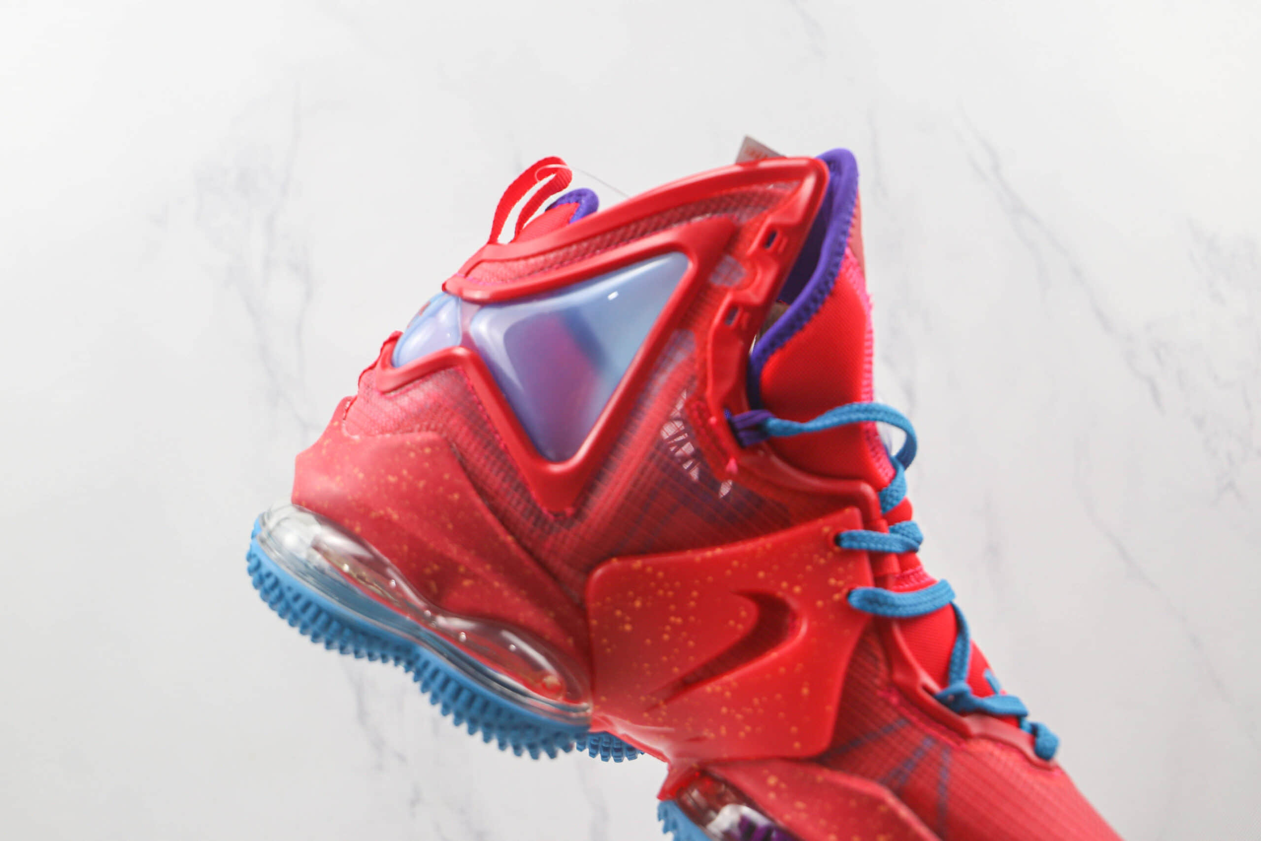耐克Nike Lebron 19 EP纯原版本詹姆斯19代红蓝色实战篮球鞋原档案数据开发 货号：DC9340-600