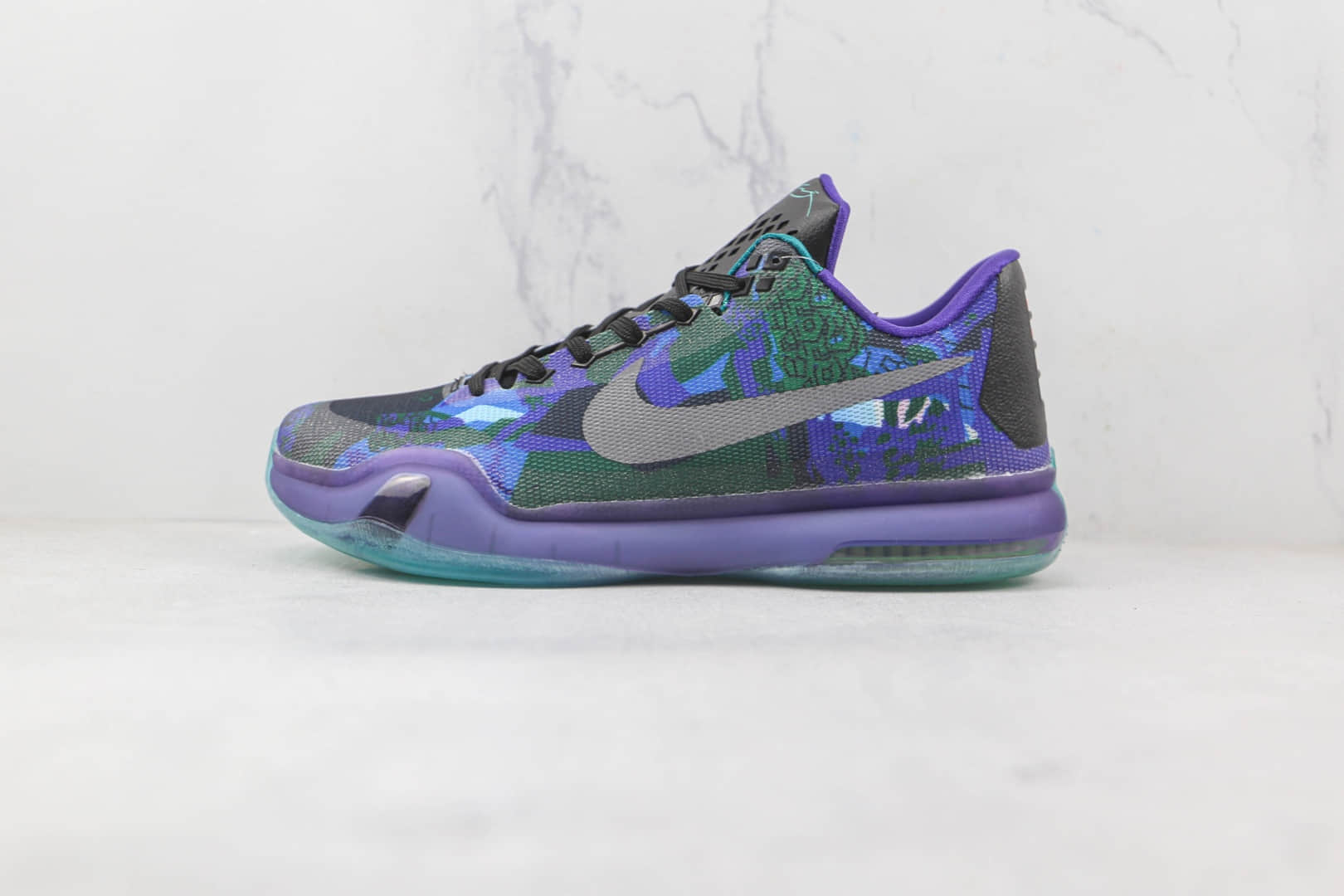 耐克Nike Zoom Kobe 10 Elite Low BHM纯原版本科比10代篮球鞋原档案数据开发支持实战 货号：705317-305
