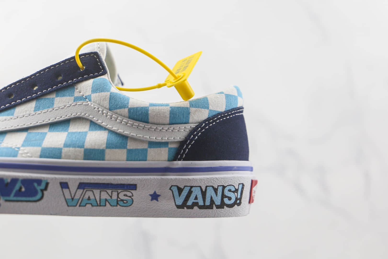 万斯Vans Style 36 Decon公司级版本安纳海姆克莱因蓝低帮硫化板鞋原楦头纸板打造
