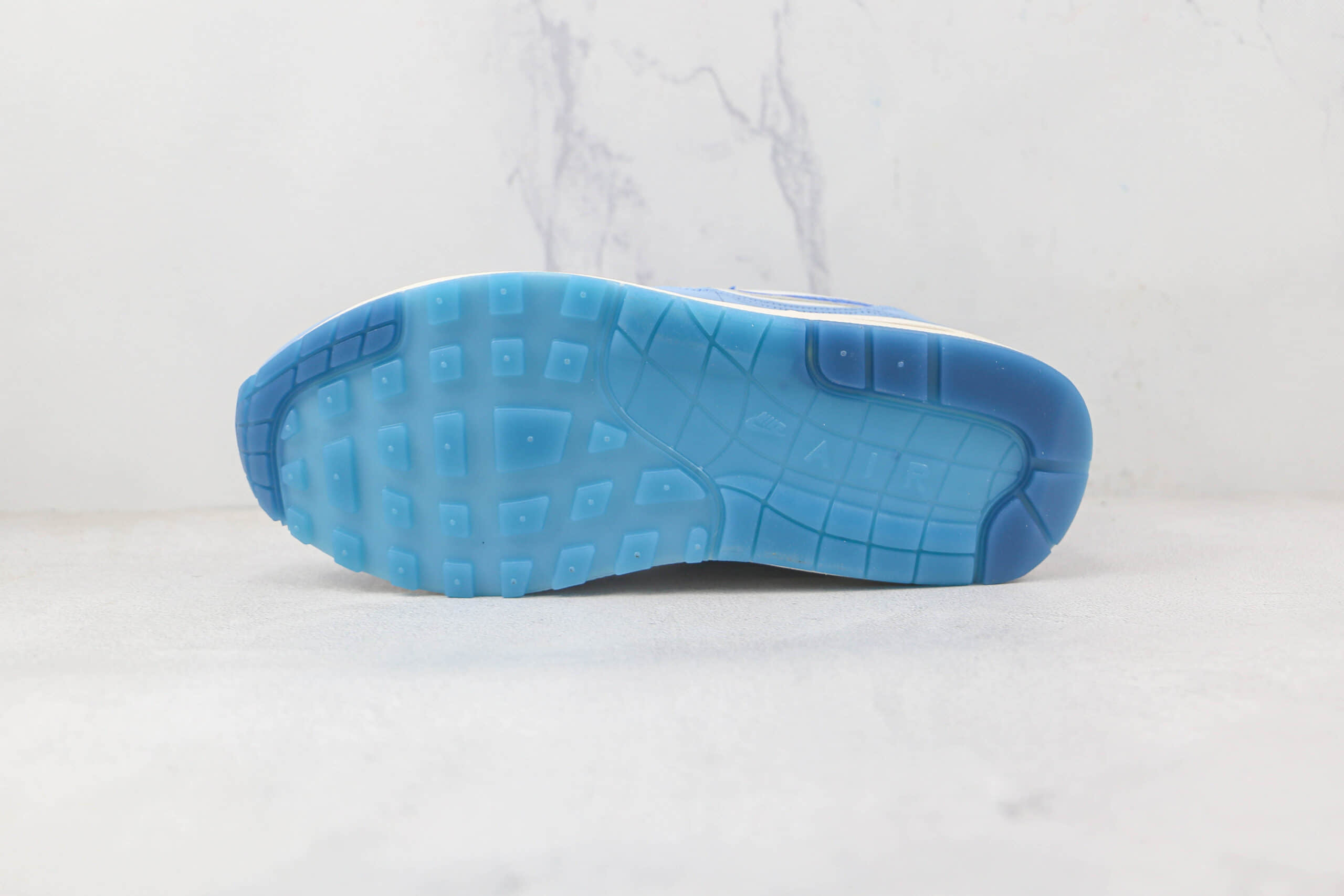 耐克Nike Air Max 1纯原版本蓝图配色Max气垫鞋原楦头纸板打造 货号：DR0448-100