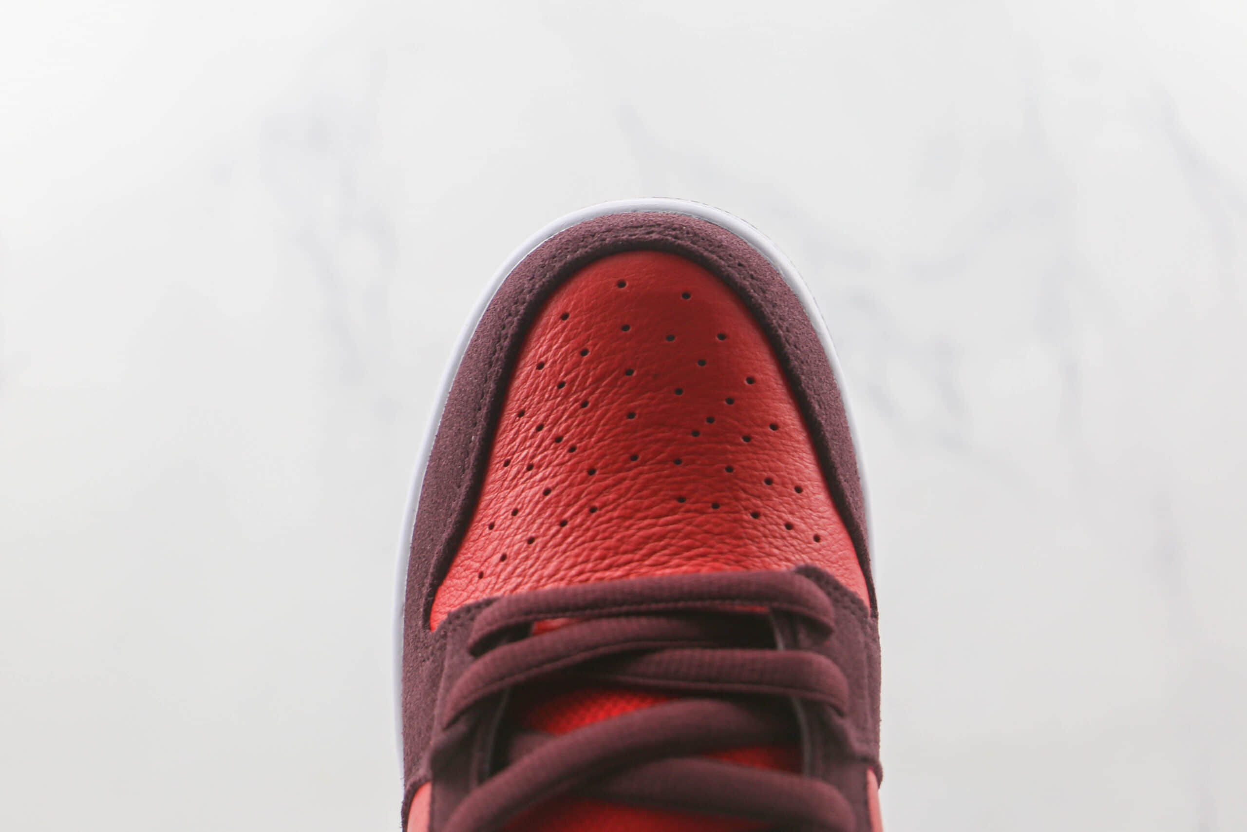 耐克Nike SB Dunk Low Cherry纯原版本低帮SB DUNK樱桃红配色板鞋内置气垫 货号:DM0807-600