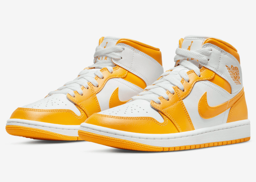 全新白黄AJ1官图释出！超吸睛！ 货号：BQ6472-117