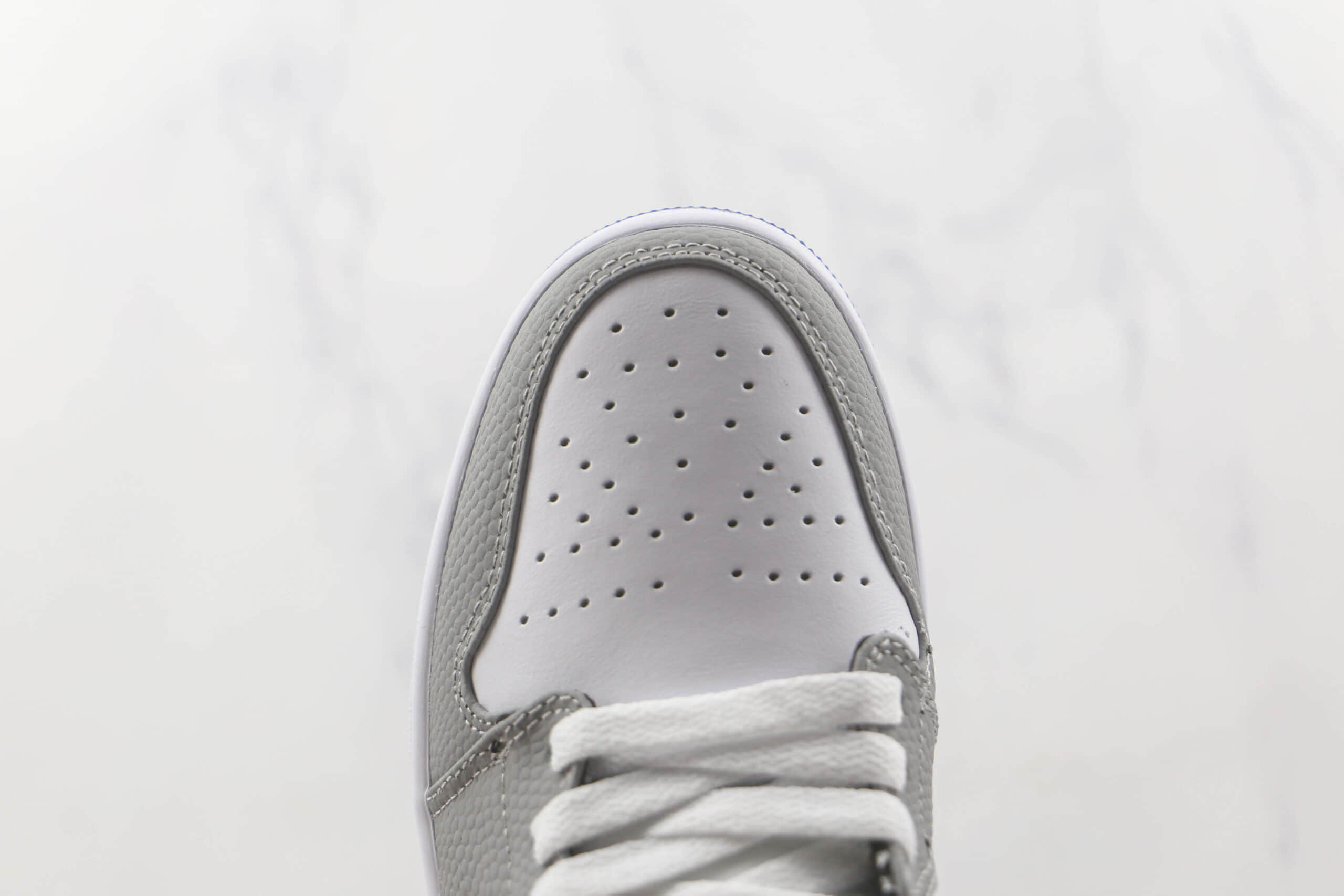 乔丹Air Jordan 1 Low纯原版本低帮AJ1蓝灰爆裂纹配色板鞋原档案数据开发 货号:DM1199-140