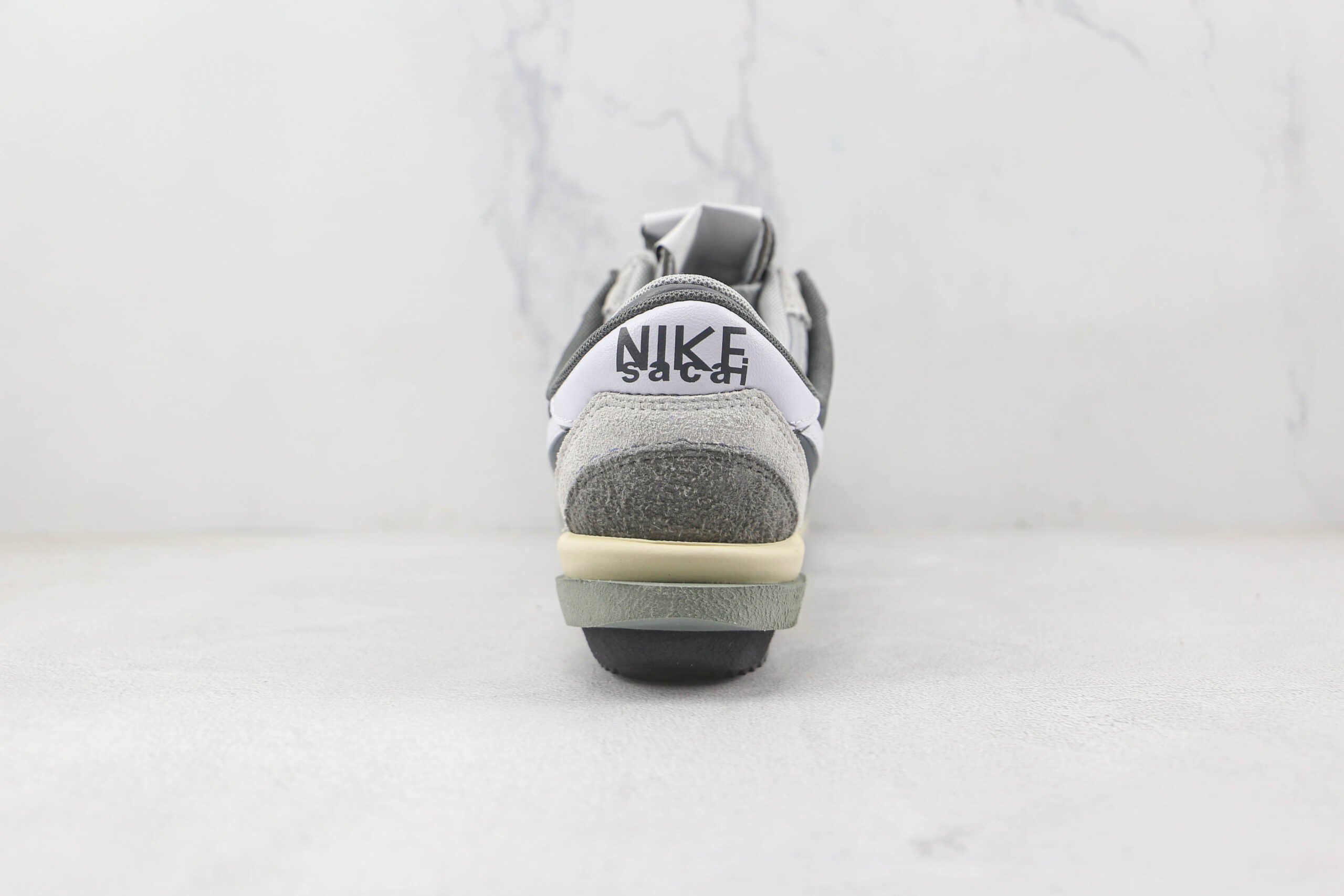 耐克Nike Zoom Cortez x Sacai联名款纯原版本阿甘慢跑鞋原楦头纸板打造 货号：DQ0581-001