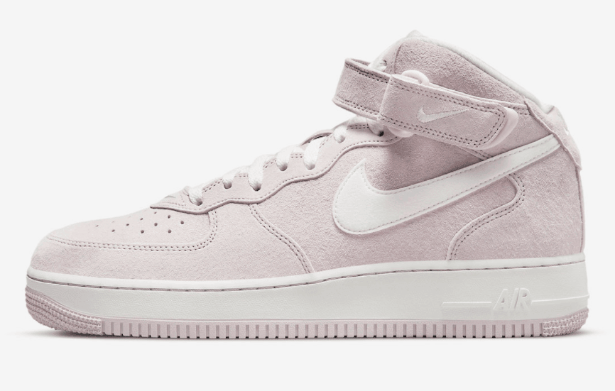 甜美感十足！中帮AF1新配色即将登场！ 货号：DM0107-500