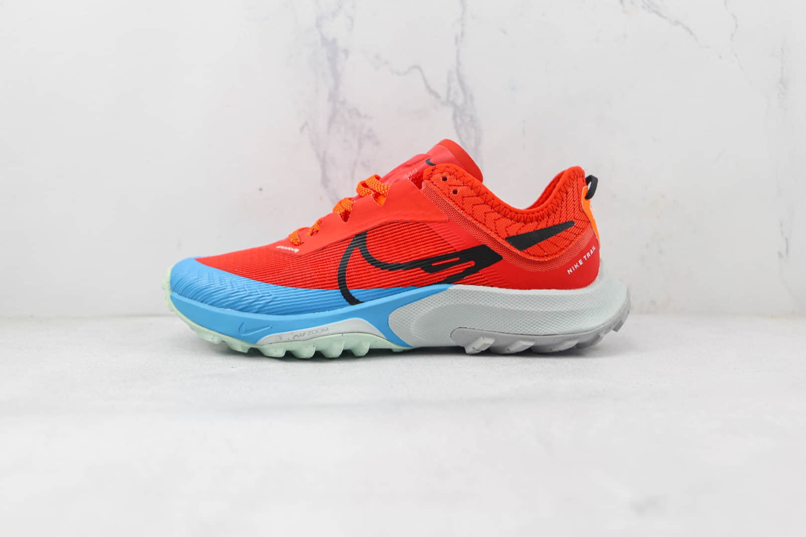 耐克Nike Air Zoom Terra Kiger 7 Nike Air Zoom Terra Kiger纯原版本红色越野跑鞋原楦头纸板打造 货号：CW6066-600