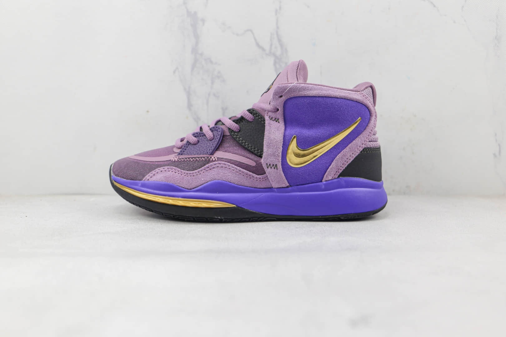 耐克Nike Kyrie 8 Infinity EP Universe纯原版本欧文8代宇宙紫配色篮球鞋内置气垫支持实战 货号：DC9134-500