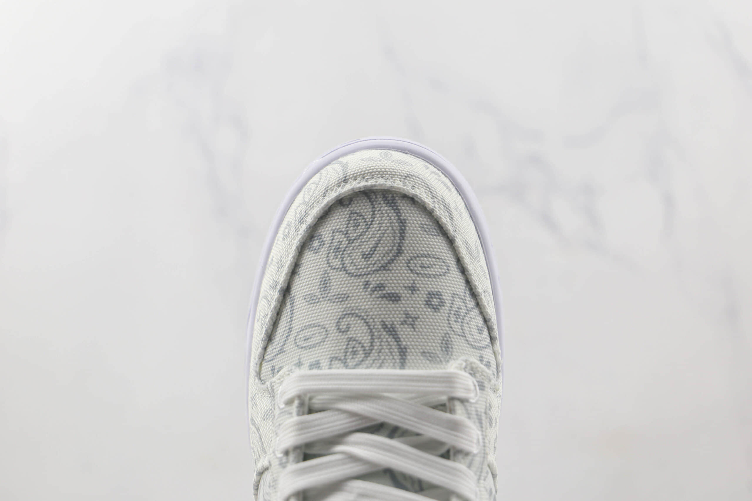 耐克Nike Dunk Low White Paisley纯原版本低帮DUNK白色腰果花帆布板鞋原楦头纸板打造 货号:DJ9955-100