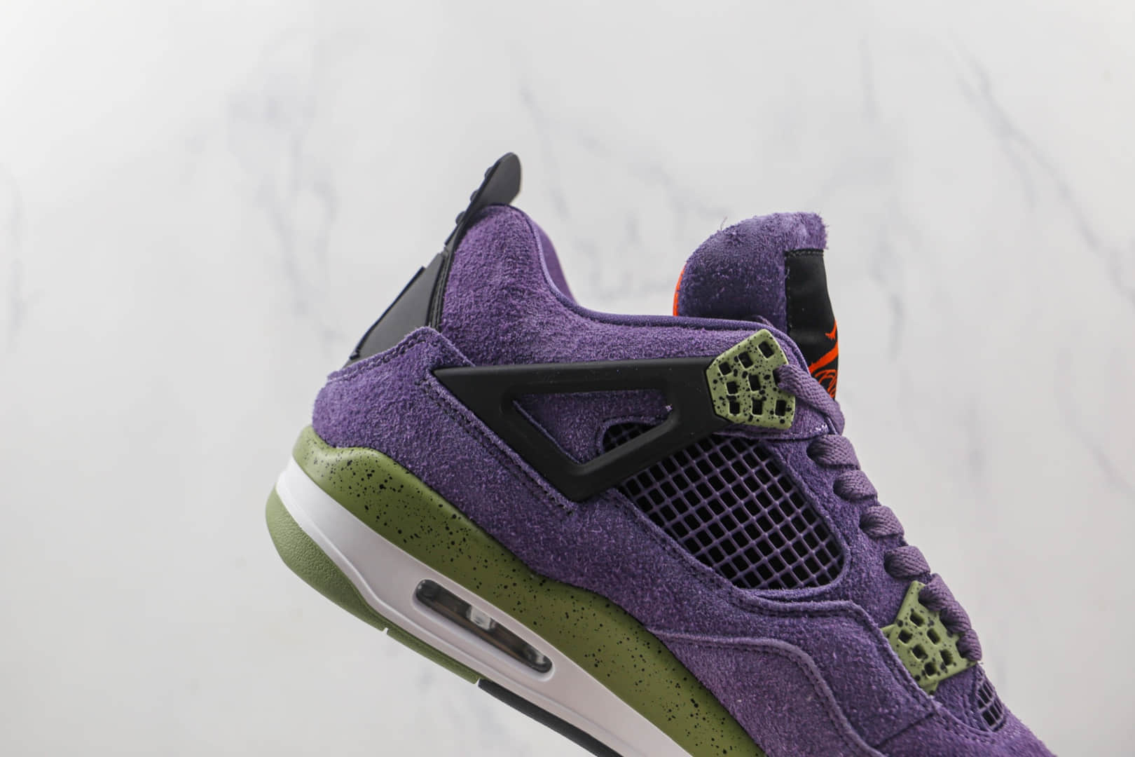 乔丹Air Jordan 4 Retro Canyon Purple纯原版本紫色AJ4篮球鞋原档案数据开发 货号:AQ9129-500
