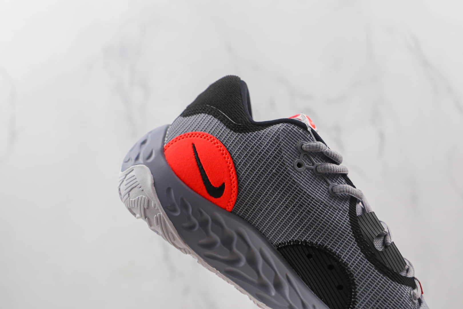 耐克Nike PG 6 EP纯原版本保罗乔治6代灰黑红配色篮球鞋原楦头纸板打造 货号:DH8447-002