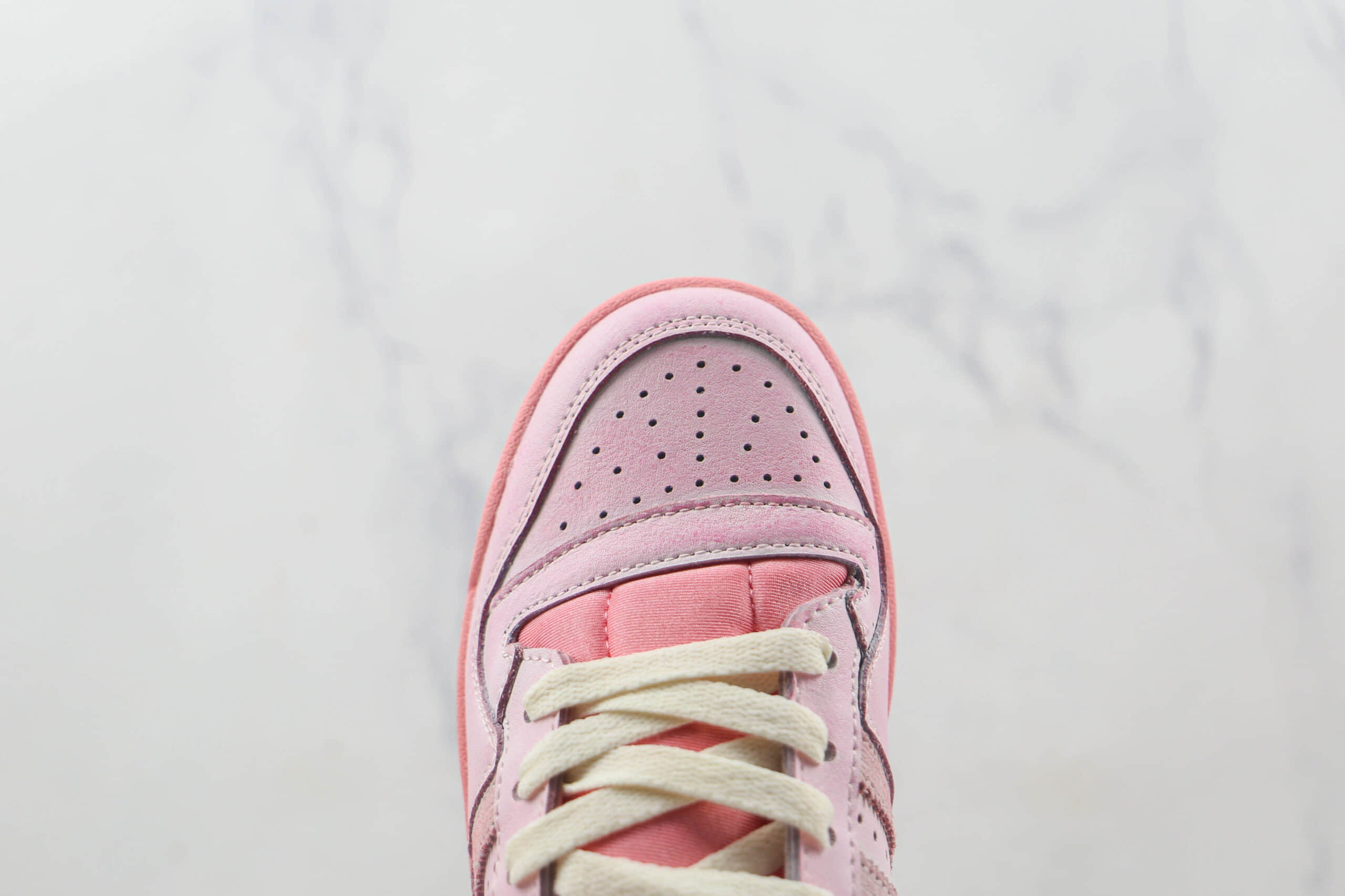 阿迪达斯Adidas originals Forum 84 low纯原版本粉红色Forum84复古板鞋原楦头纸板打造 货号：GY6980