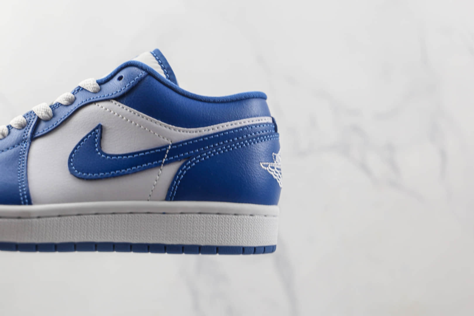 乔丹Air Jordan 1 Low纯原版本低帮AJ1肯塔基白蓝配色板鞋原档案数据开发 货号：DC0774-114