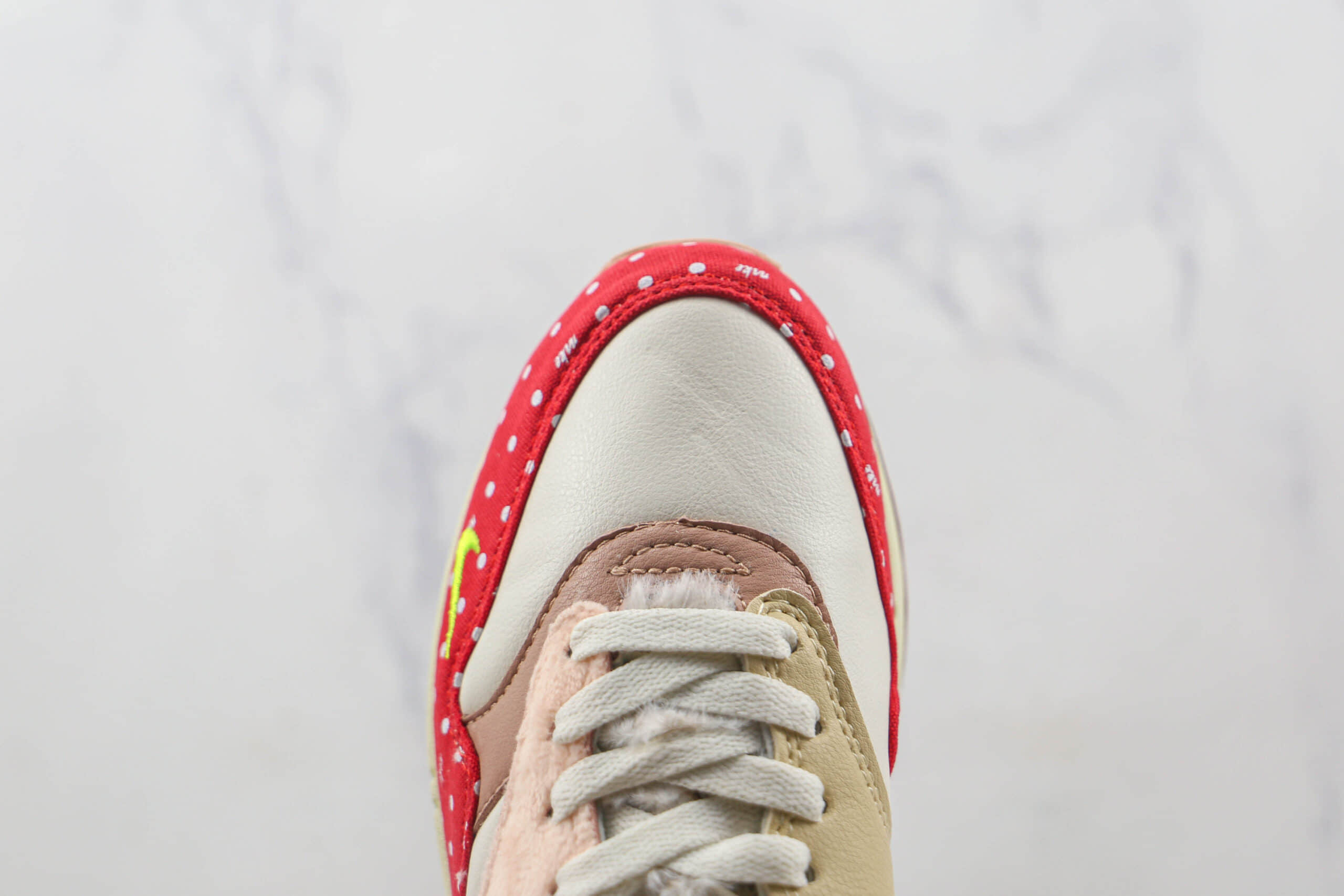 耐克Nike Air Max1 PRM Best Friend纯原版本卡其红彩色拼接汪汪狗中华田园犬配色Max1气垫鞋原档案数据开发 货号:DR2553-111