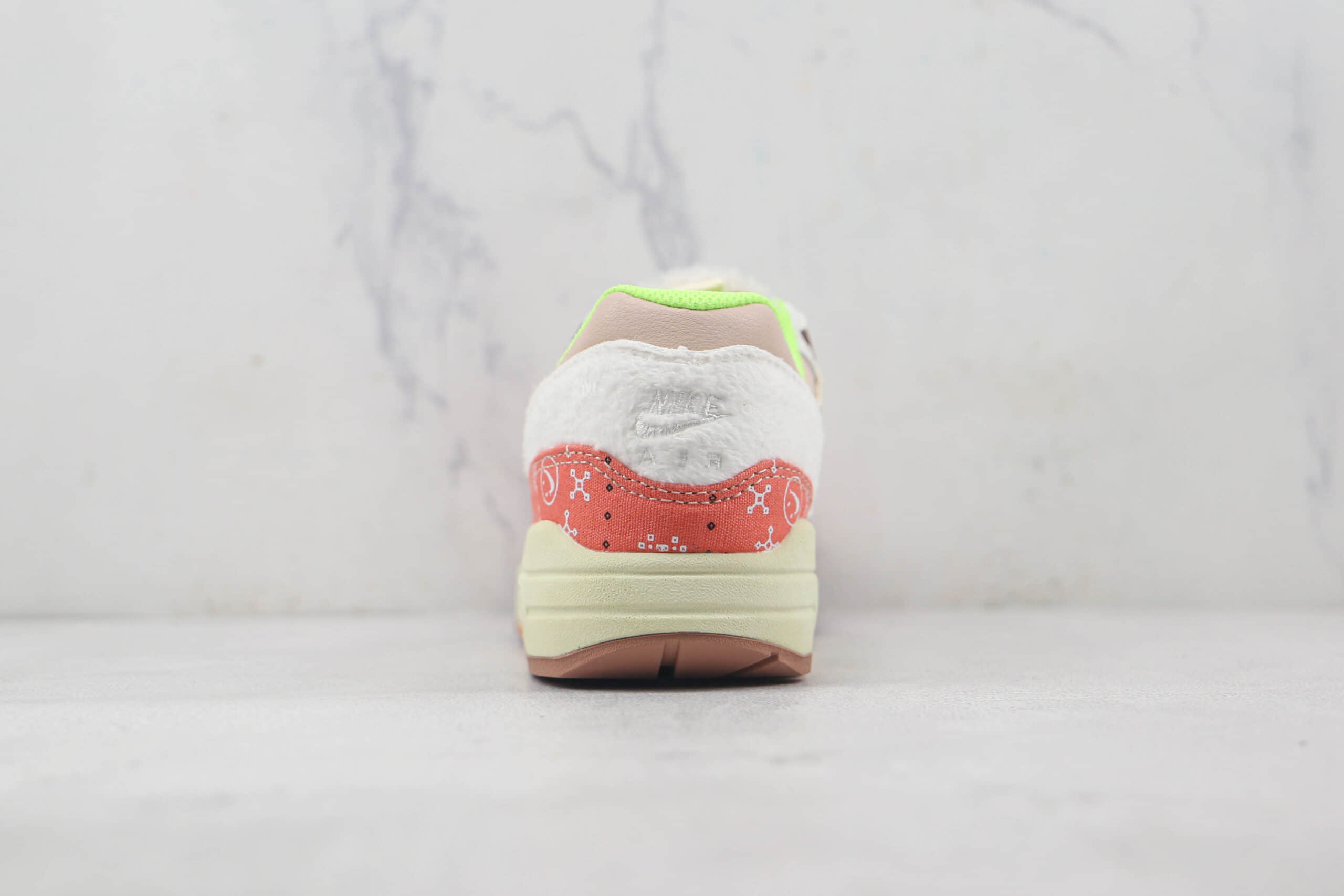 耐克Nike Air Max1 PRM Best Friend纯原版本卡其红彩色拼接汪汪狗中华田园犬配色Max1气垫鞋原档案数据开发 货号:DR2553-111