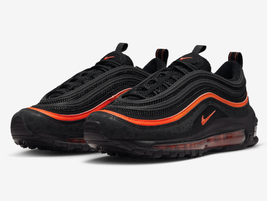 全新Nike Air Max 97“石斑纹”官图曝光！还有3M反光！ 货号：DX3088-001