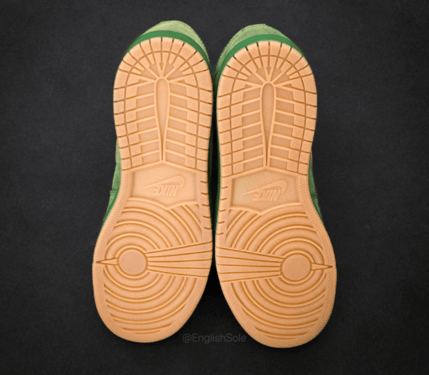 超稀有祖母绿鳄鱼纹AJ1！乔丹女儿的专属PE配色！