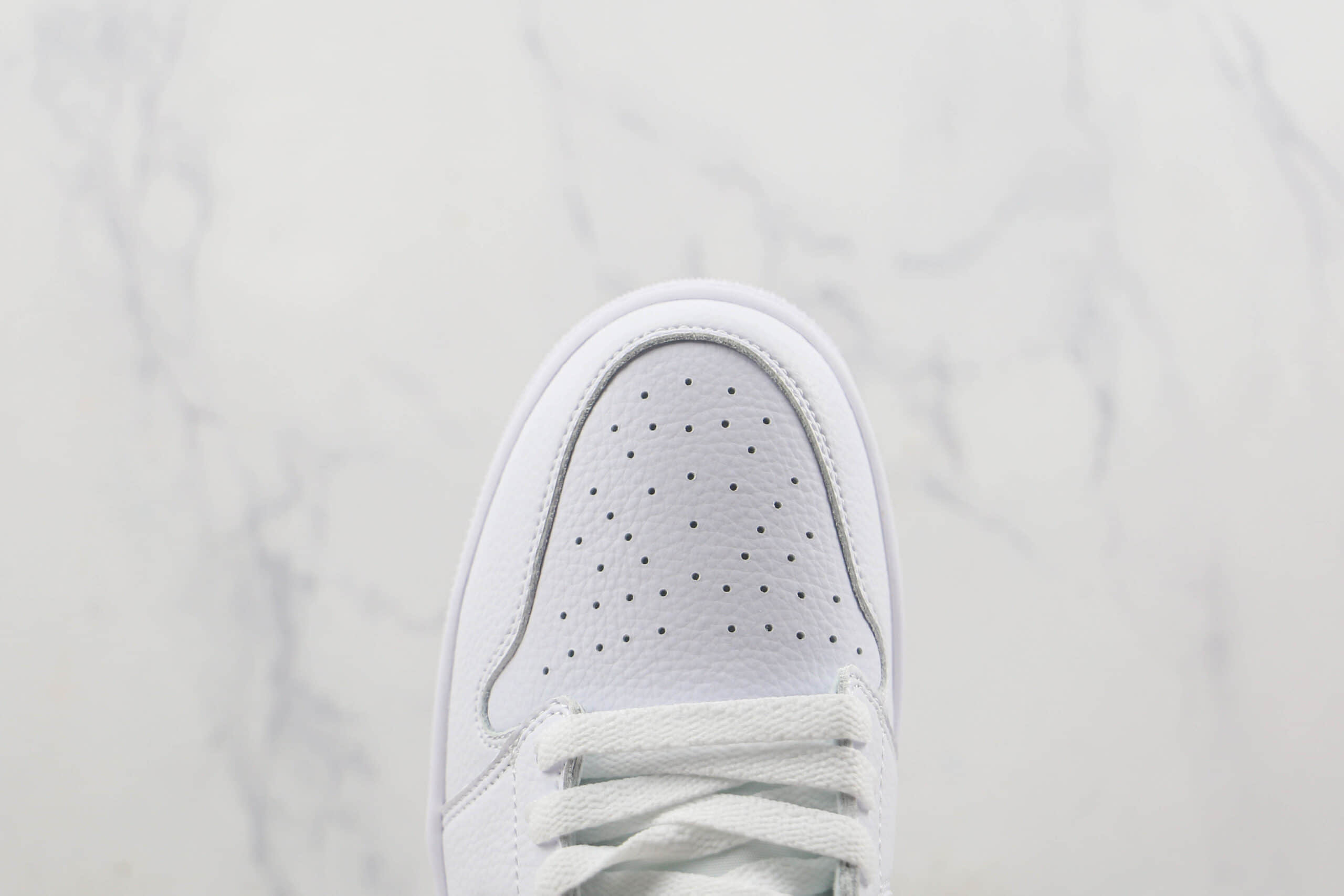 乔丹Air Jordan 1 Low低帮AJ1纯原复刻版本纯白色高尔夫款板鞋原楦头纸板打造 货号:DD9315-101