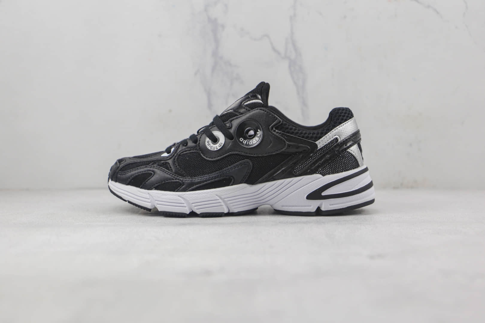 阿迪达斯adidas original Astir莆田纯原复刻三叶草Astir系列黑白色慢跑鞋原楦头纸板打造 货号:GY5260