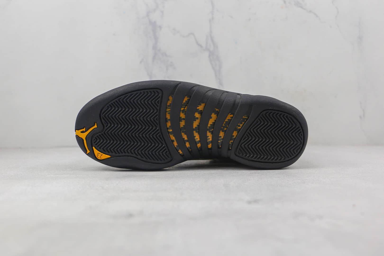 乔丹Air Jordan 12 Stealth莆田纯原复刻天花板AJ12黑金色篮球鞋原档案数据开发支持实战 货号:CT8013-071
