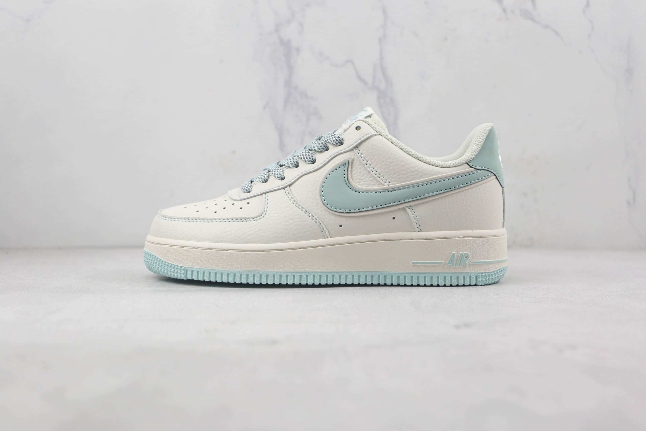 耐克Nike Air Force 1’07 Low天花板纯原版本低帮空军一号蒂芙尼蓝配色板鞋原楦头纸板打造 货号:TU6536-156