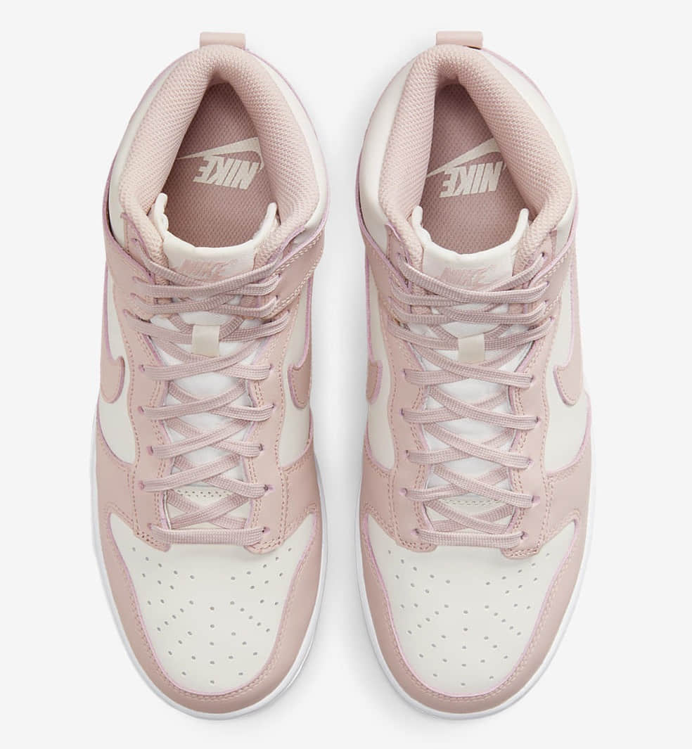 清新白粉配色！全新Nike Dunk Hi即将登场！ 货号：DD1869-003
