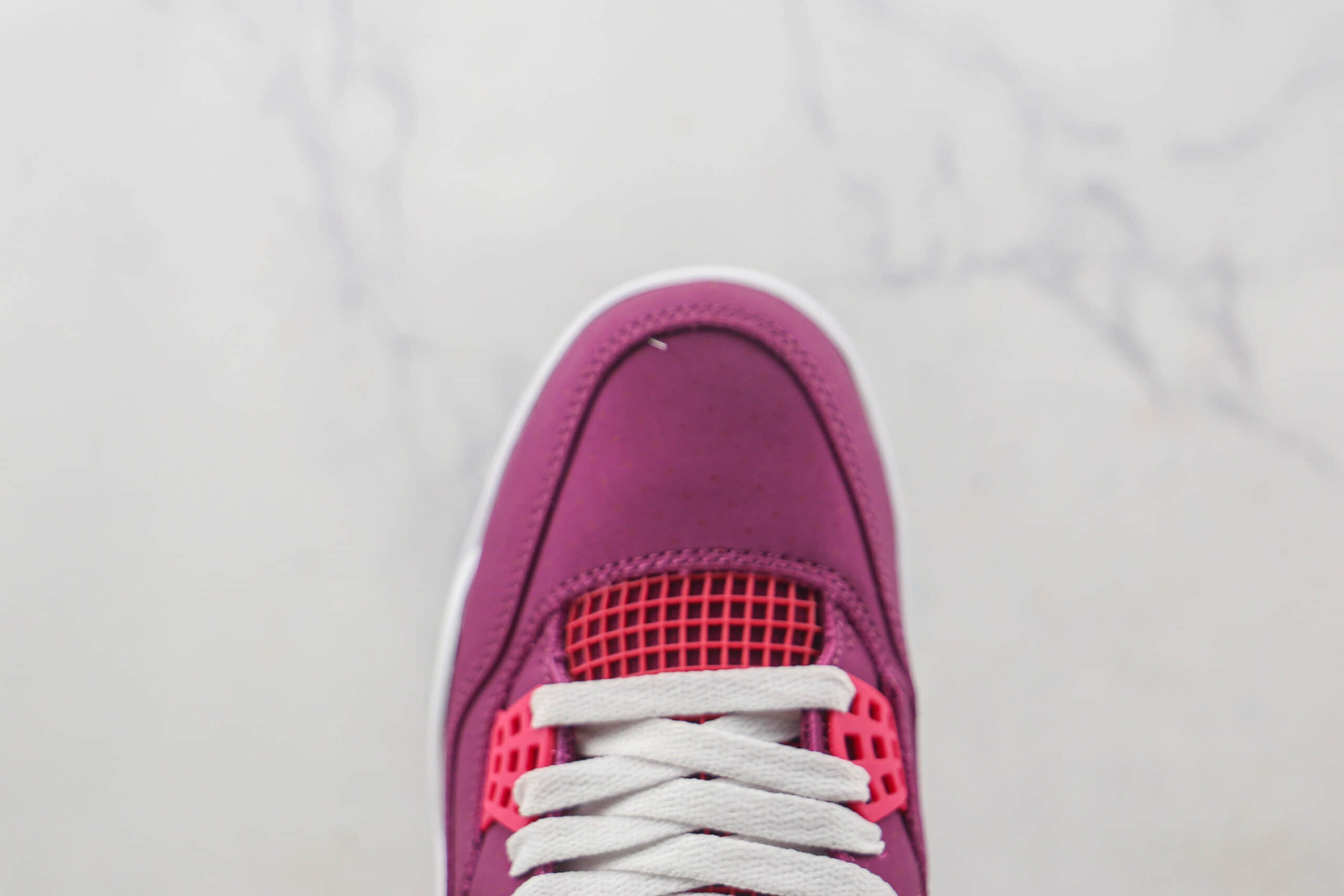 乔丹Air Jordan 4 Retro Taupe Haze天花板纯原复刻AJ4玫红色篮球鞋原楦头纸板打造 货号:487724-561