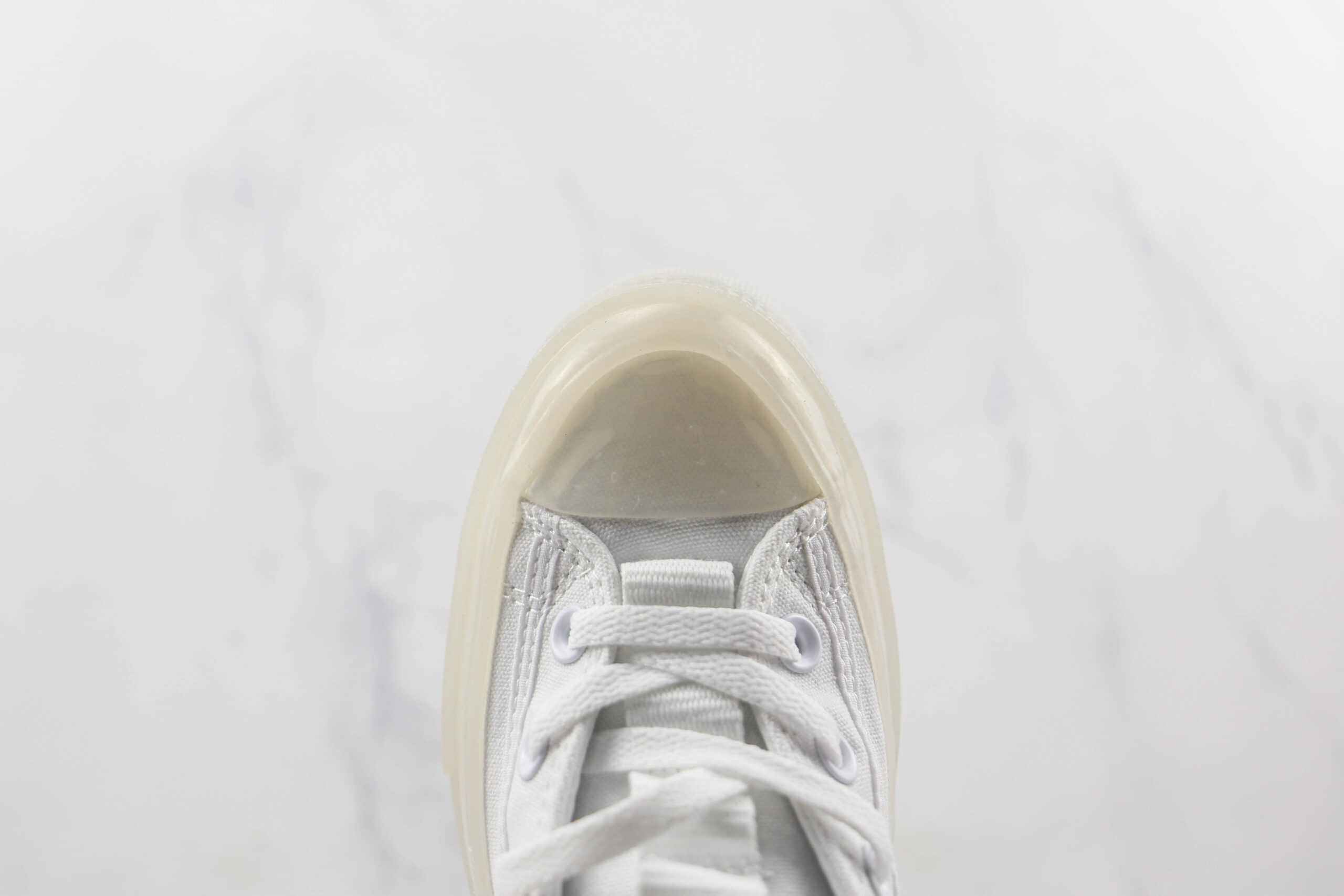 匡威CONVERSE All Star CX高帮果冻底白色帆布面休闲板鞋原鞋开模一比一打造 货号：A02410C